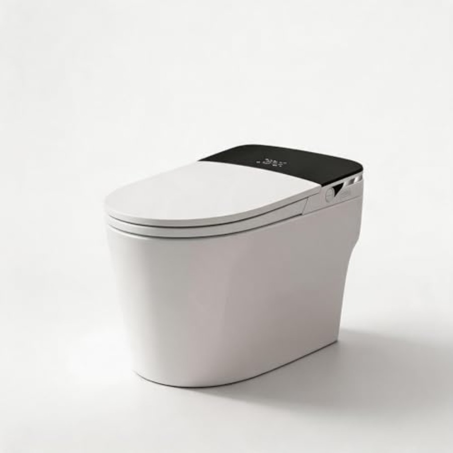 Smart Home Uses - Smart toilet for home use, ceramic