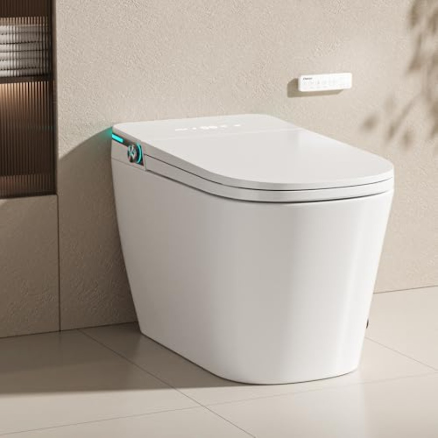 Smart Home Uses - Smart toilet for home use, ceramic
