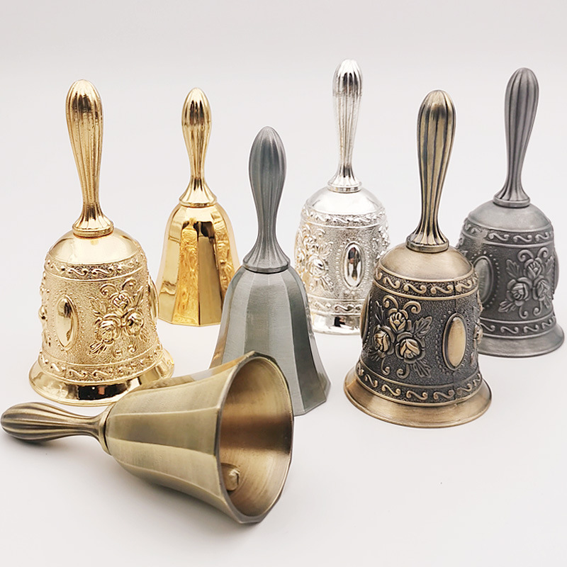 Smart Home Security - Metal Dinner Wedding Bells Call Handheld