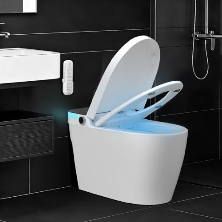 Smart Home Uses - Smart toilet for home use, ceramic