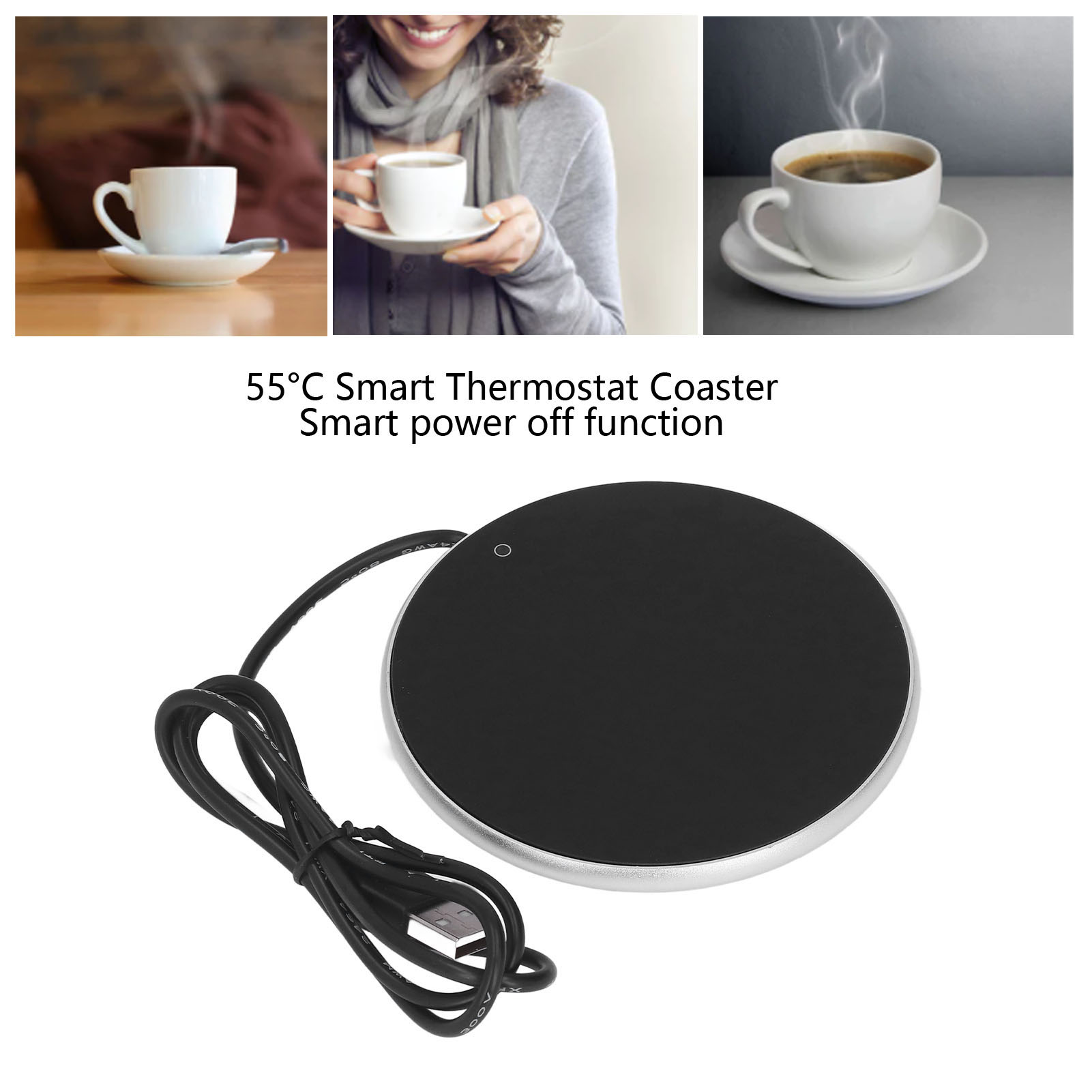 Zk20 Coffee Mug Warmer 55°C Co - Smart Home Usb reseña y precio