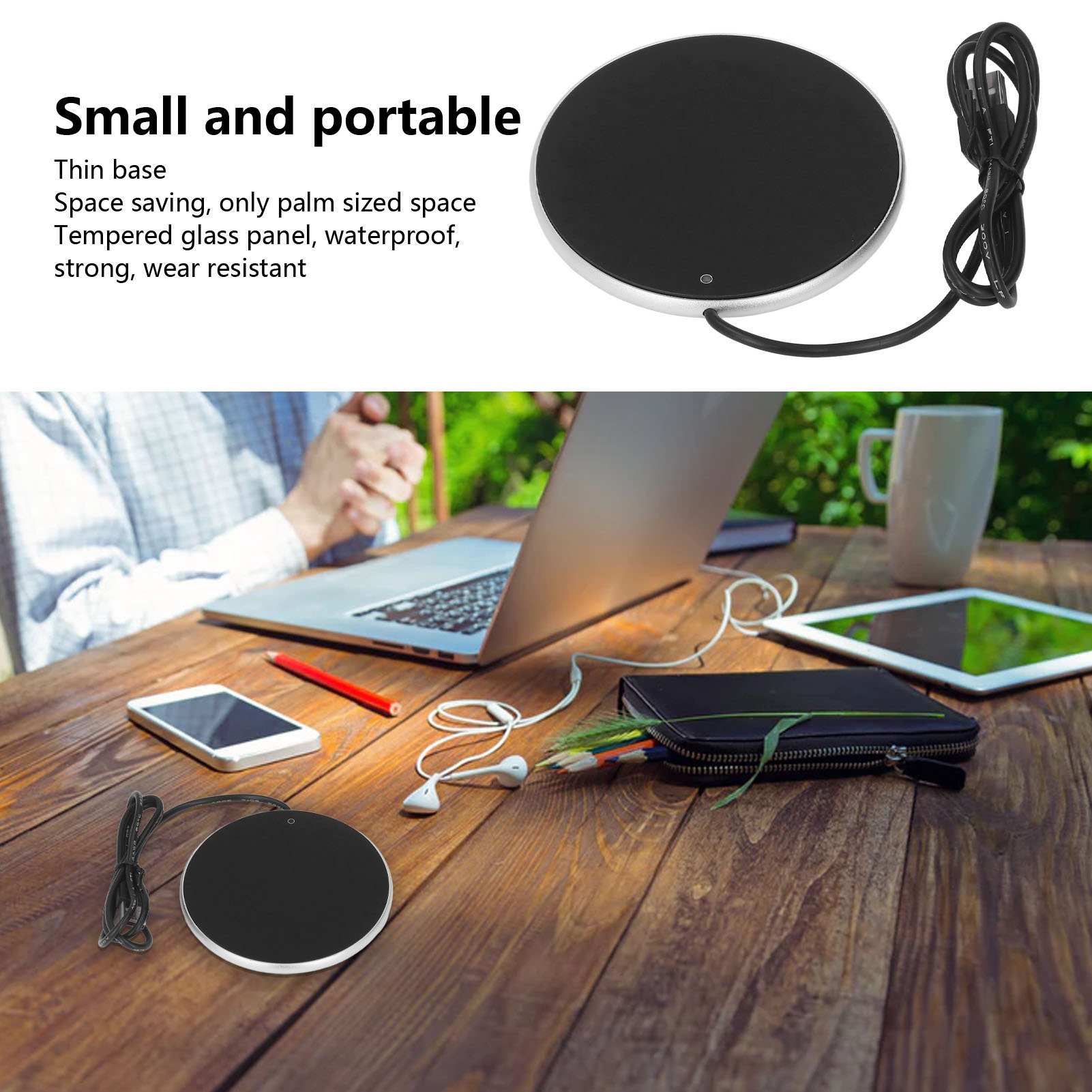 Zk20 Coffee Mug Warmer 55°C Co - Smart Home Usb reseña y precio