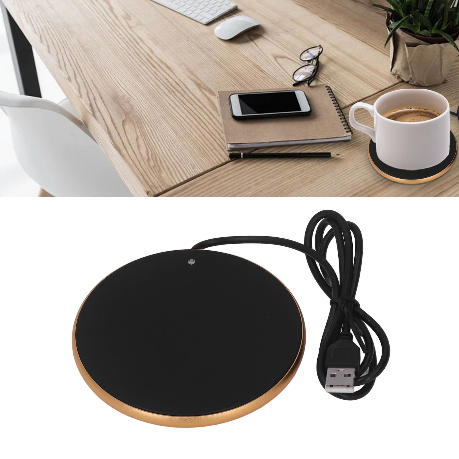 Zk20 Coffee Mug Warmer 55°C Co - Smart Home Usb reseña y precio