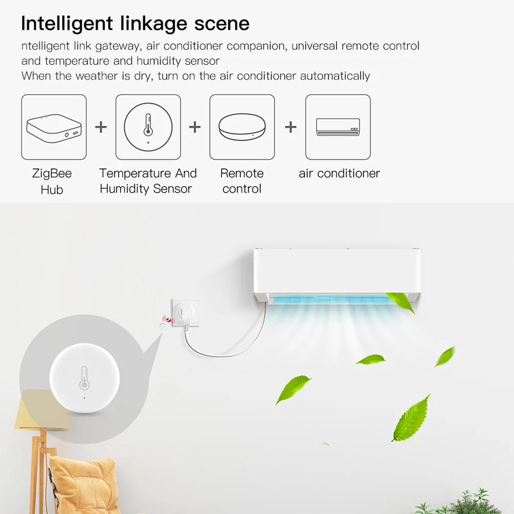 Tuya Smart Zigbee Temperature  - Smart Home Furniture reseña y precio