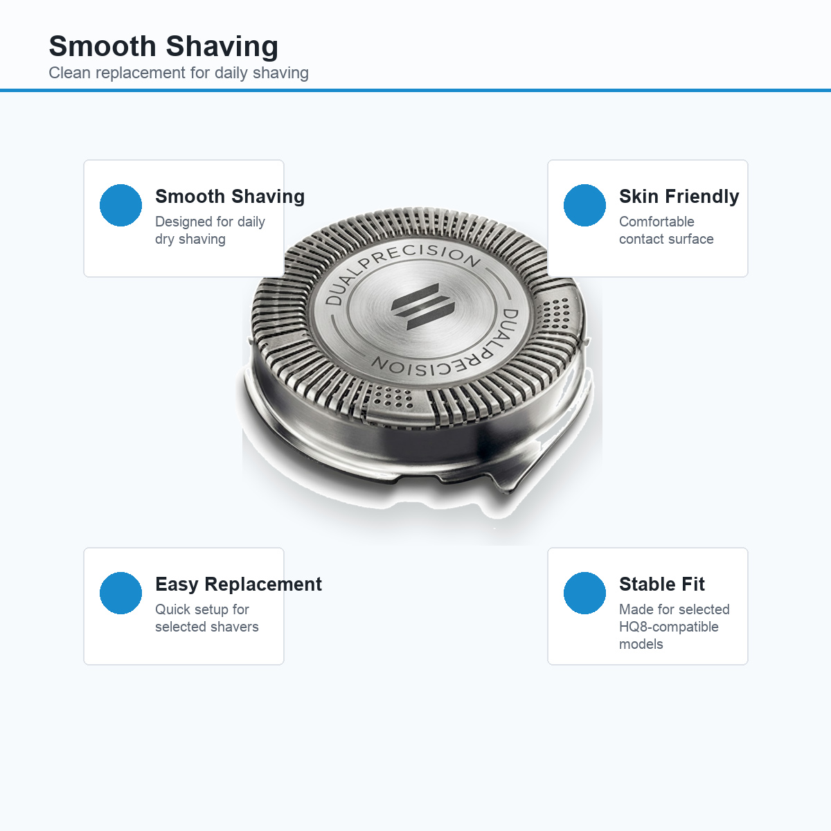 HQ8 SH50 Replacement Shaver He - Smart Home Philips reseña y precio