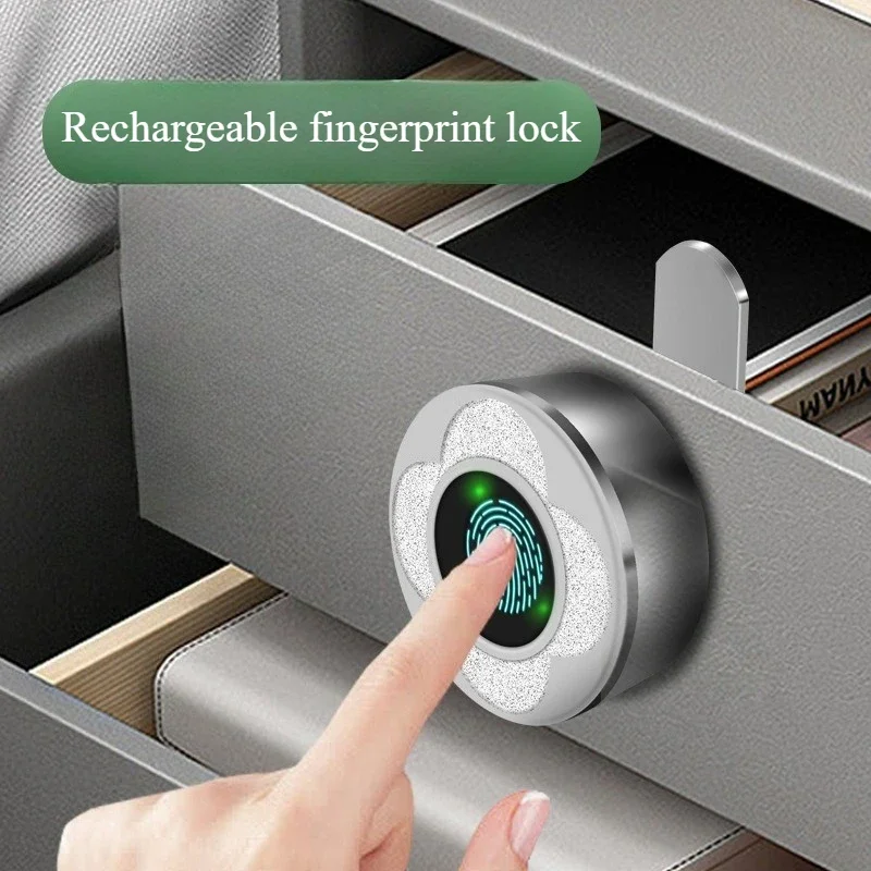 Zinc Alloy Keyless Fingerprint - Smart Home Furniture reseña y precio