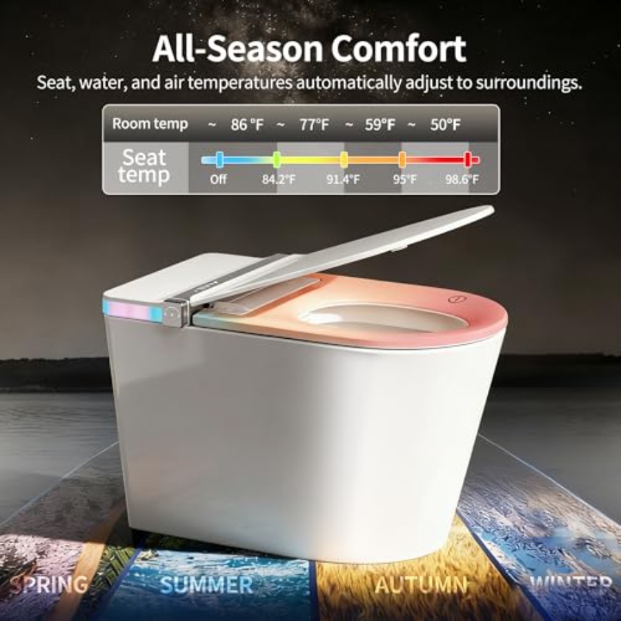 Smart toilet for home use, cer - Smart Home Uses reseña y precio