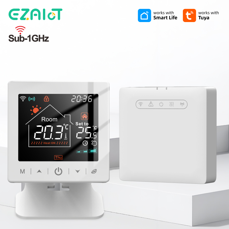 Smart home Wifi thermostat tuy - Smart Home Furniture reseña y precio