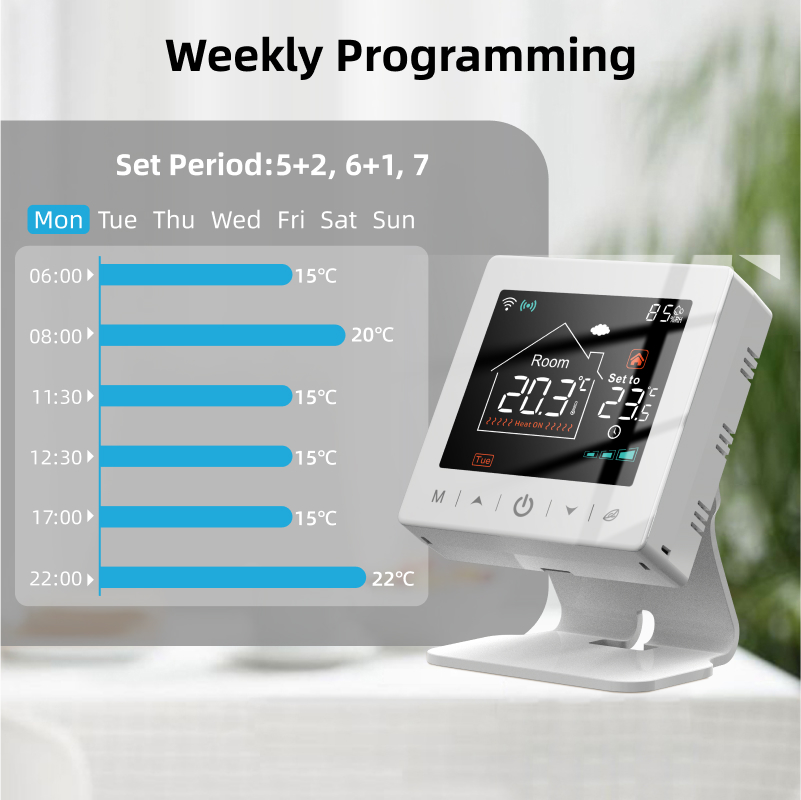 Smart home Wifi thermostat tuy - Smart Home Furniture reseña y precio