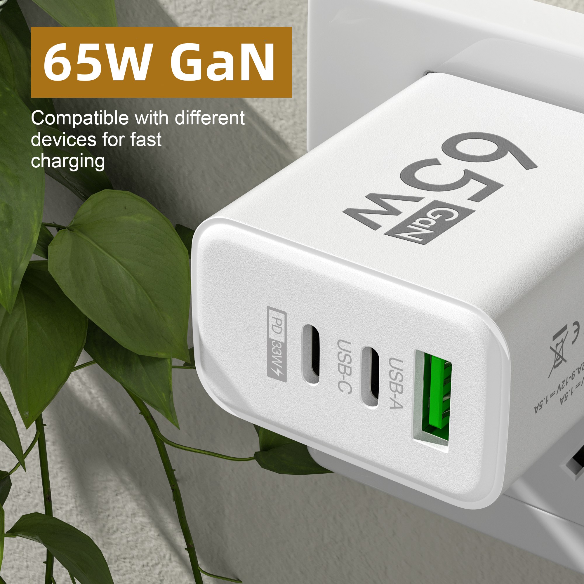 65W GaN PD USB Fast Charger QC - Smart Home Xiaomi reseña y precio