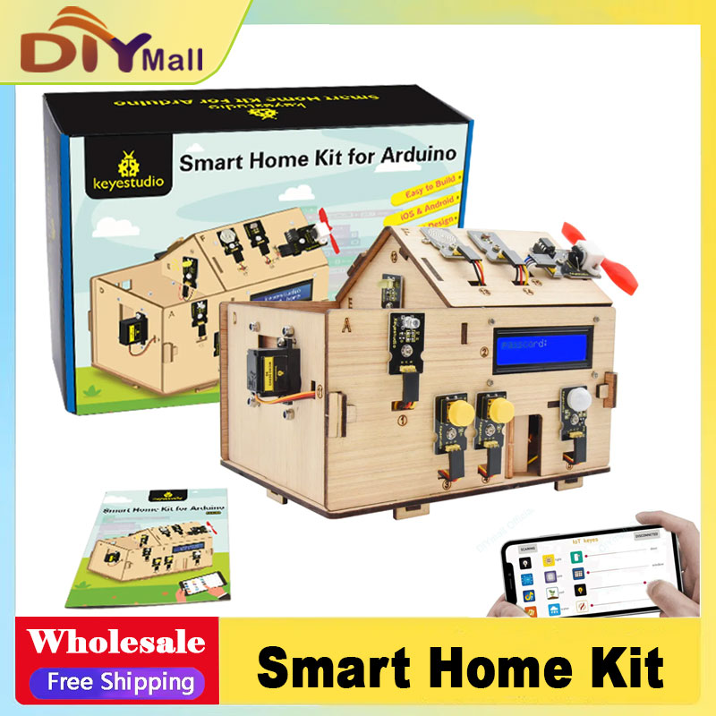 Keyestudio Smart IoT Home Kit  - Smart Home Iot reseña y precio