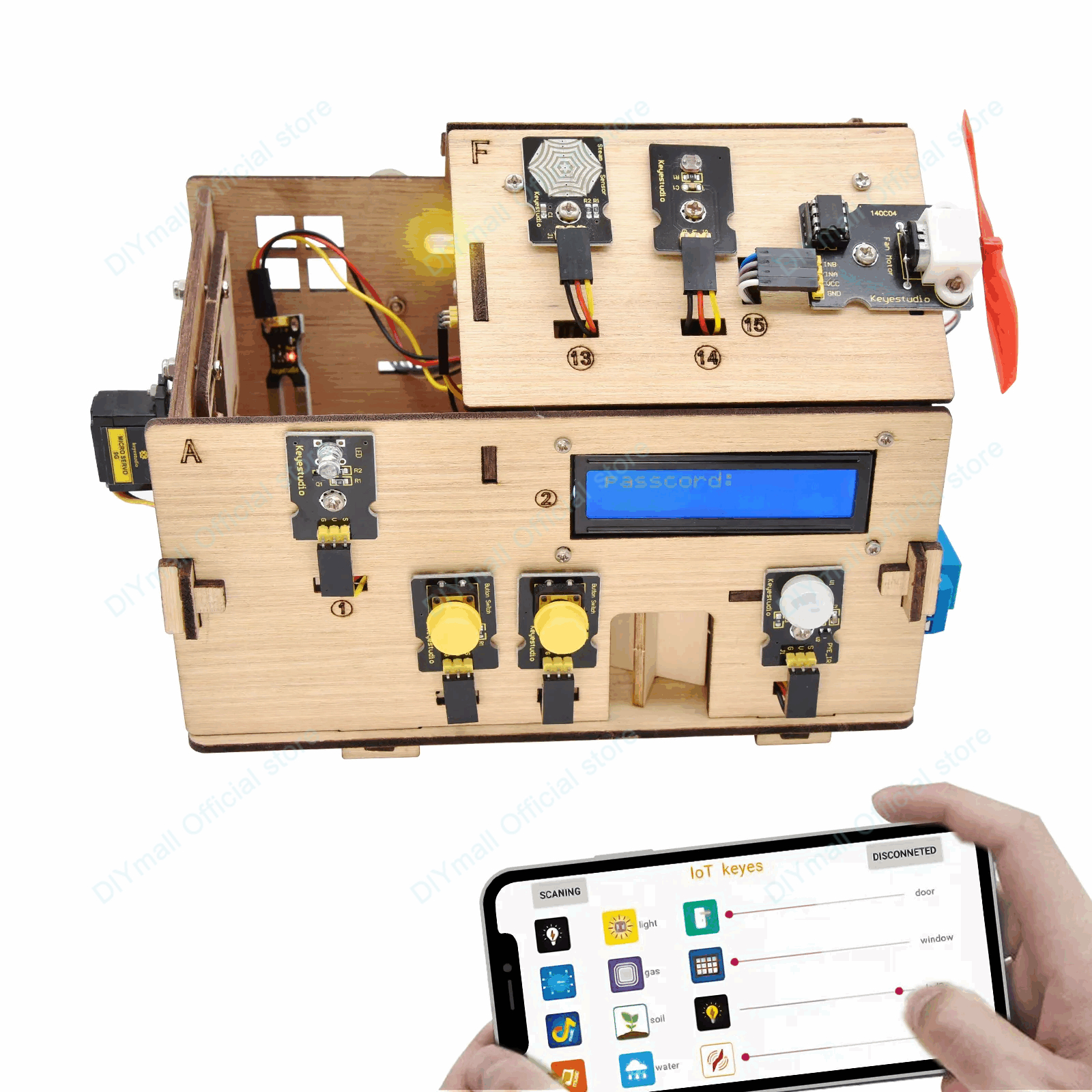 Keyestudio Smart IoT Home Kit  - Smart Home Iot reseña y precio