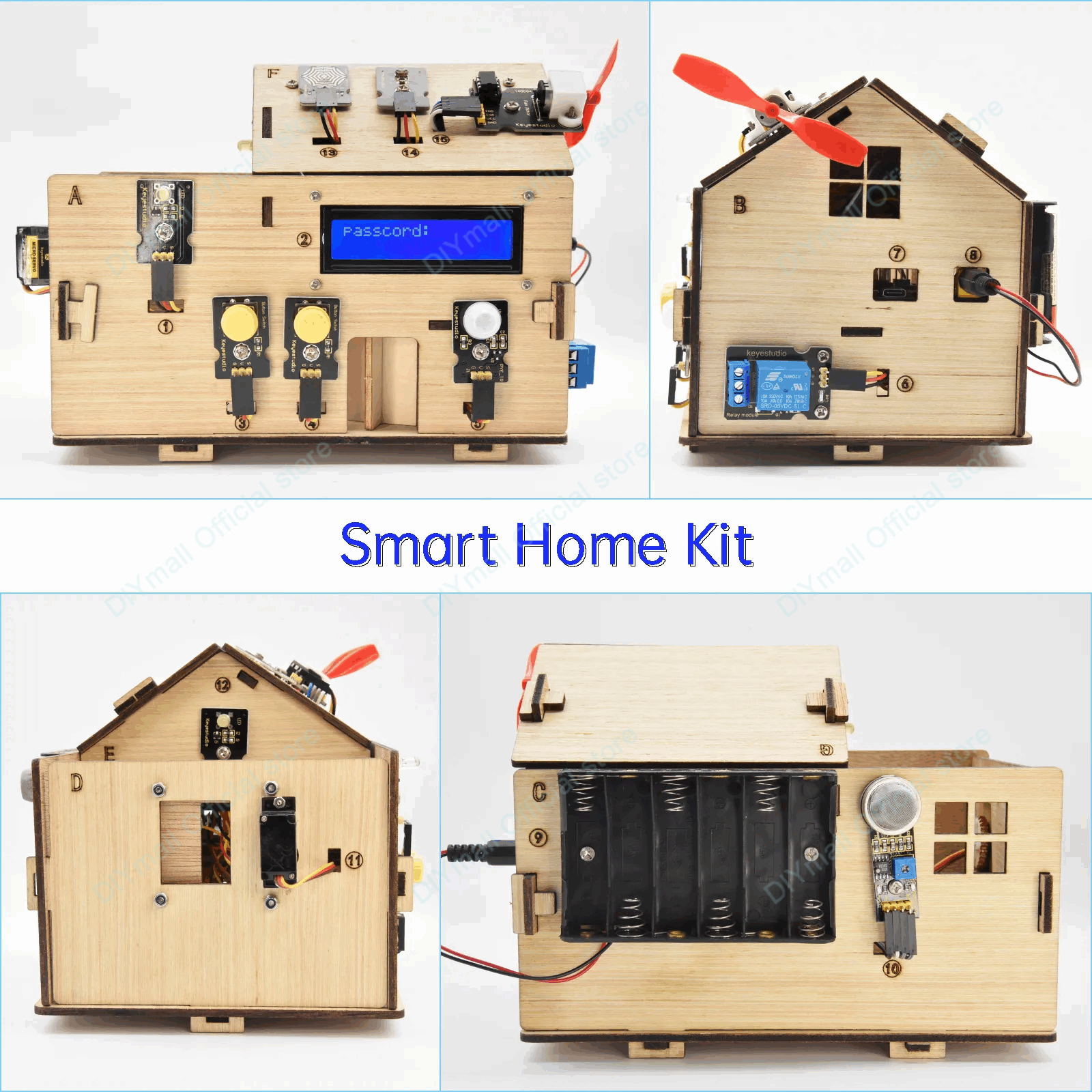 Keyestudio Smart IoT Home Kit  - Smart Home Iot reseña y precio