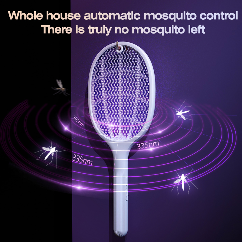2-in-1 Smart Bug Zapper Racket - Smart Home Simple reseña y precio