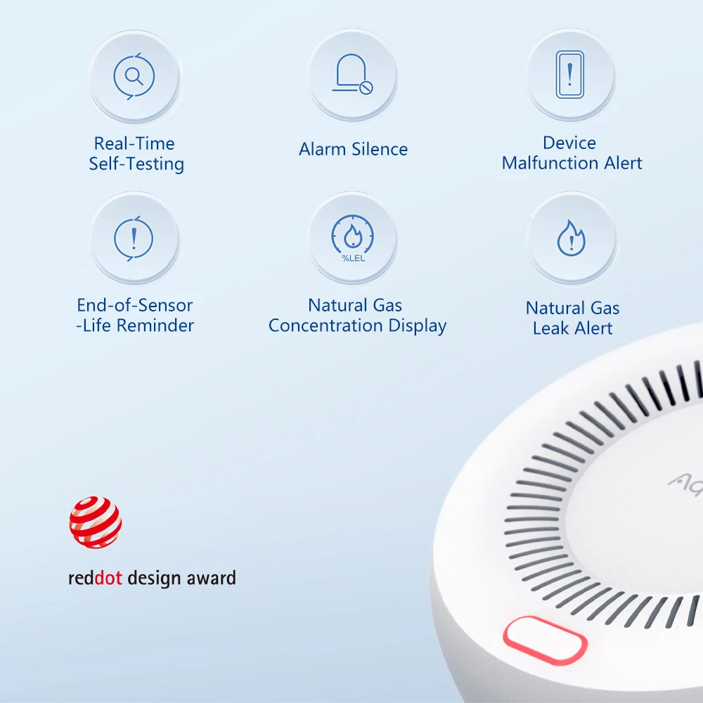 Aqara Natural Gas Detector Sma - Smart Home Xiaomi reseña y precio