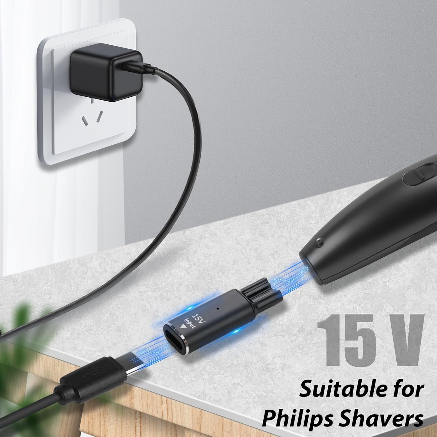 Brangdy 15V HQ8505 Type-C Shav - Smart Home Philips reseña y precio