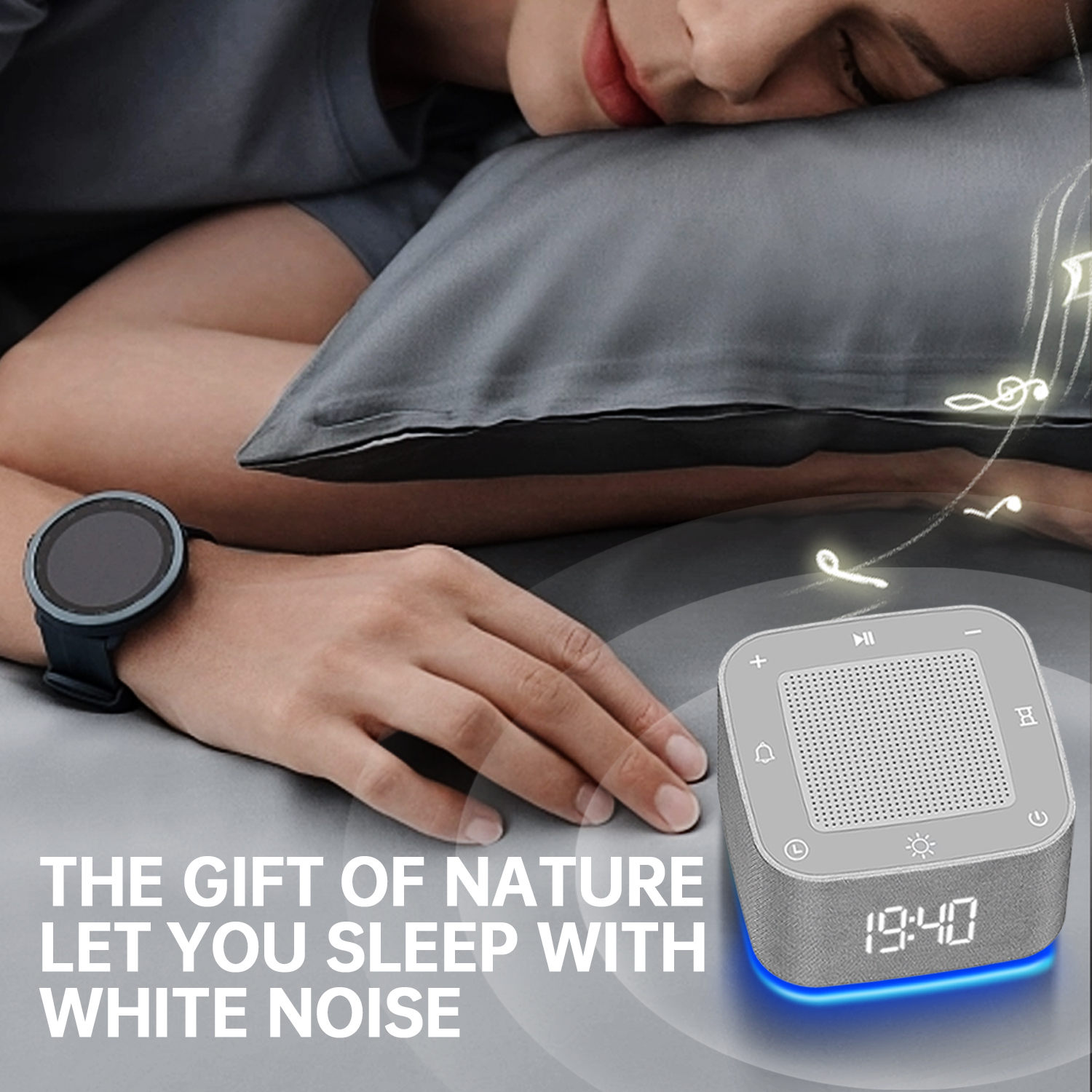 White Noise Machine for Baby A - Smart Baby Night Light reseña y precio