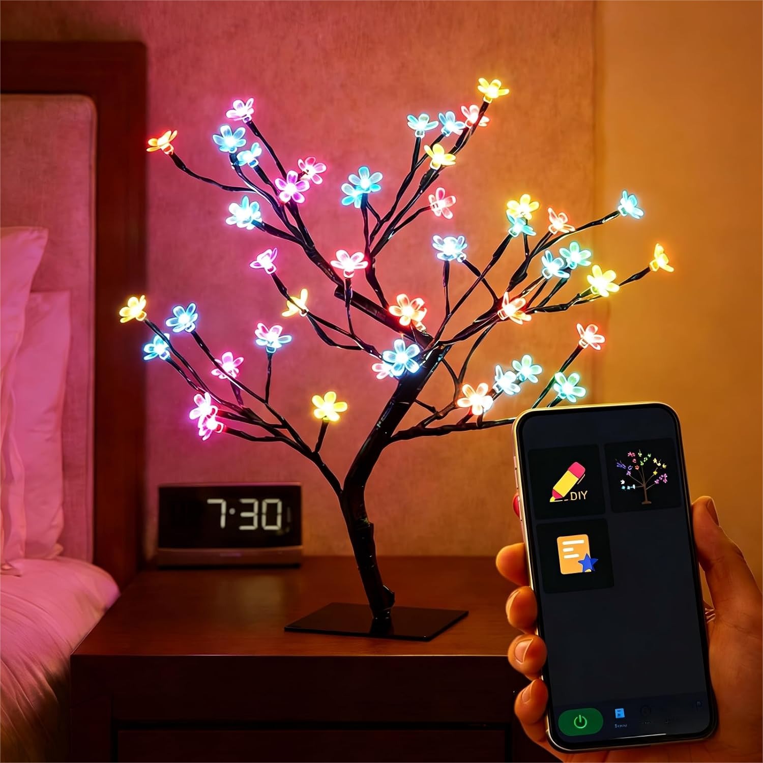 Smart USB Cherry Blossom Tree  - Smart Baby Night Light reseña y precio