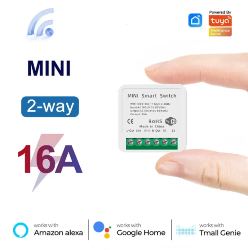 Mini 16A WiFi Switch Smart Lif - Smart Home Simple reseña y precio