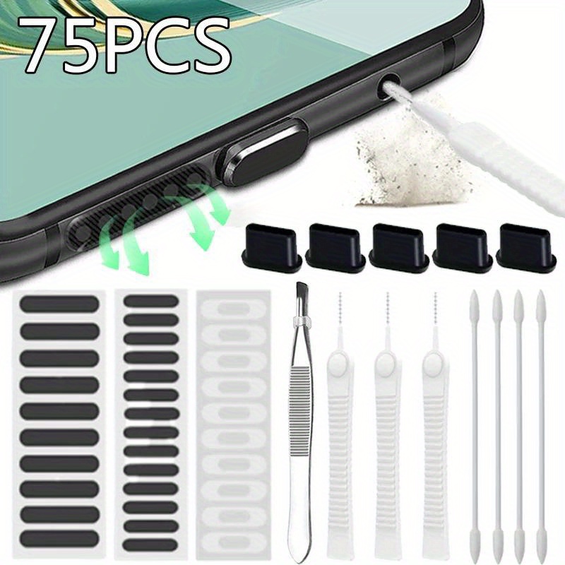 75pcs Phone Charging Port Clea - Smart Home Xiaomi reseña y precio