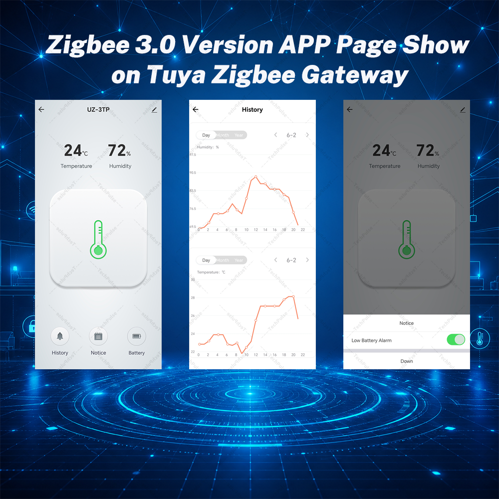 Zigbee 3.0 Temperature and Hum - Smart Home Iot reseña y precio