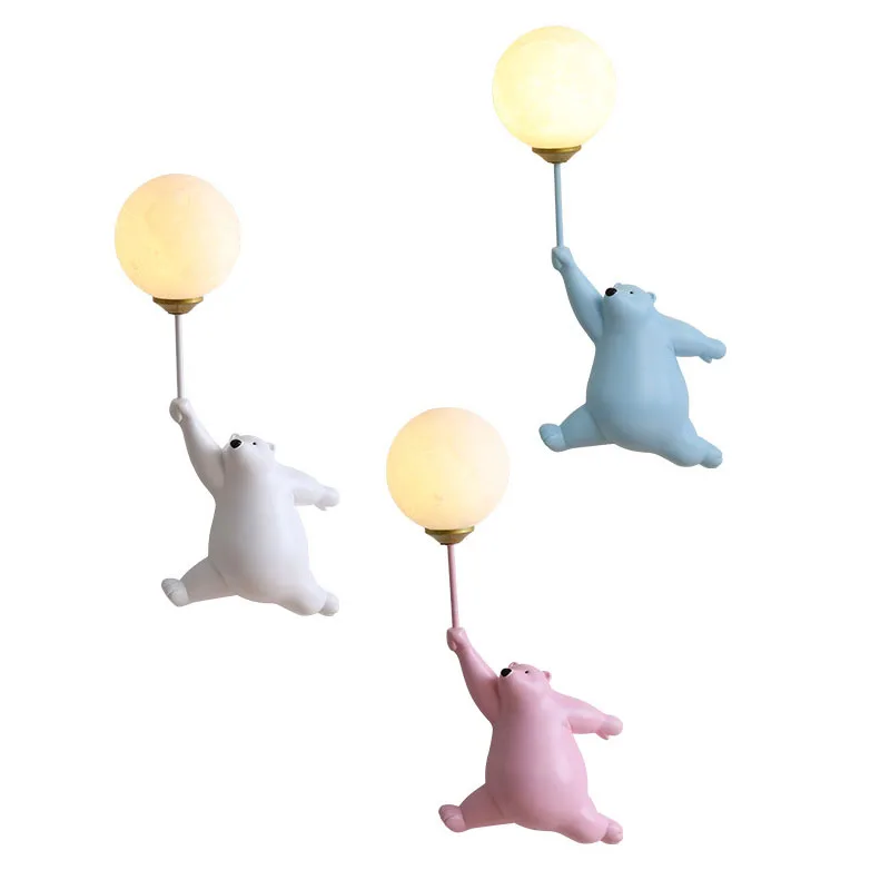Cartoon Polar Bear LED Sconce  - Smart Baby Night Light reseña y precio