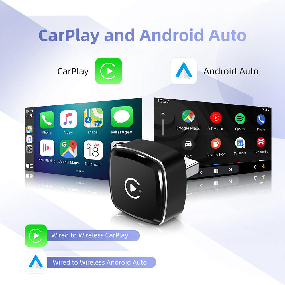 New Wireless CarPlay Android A - Smart Home Usb reseña y precio