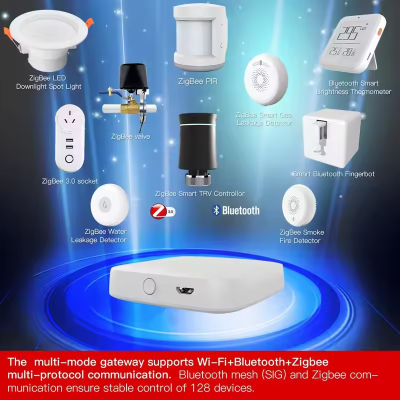 MOES Tuya ZigBee3.0 Smart Hub, - Smart Home Iot reseña y precio