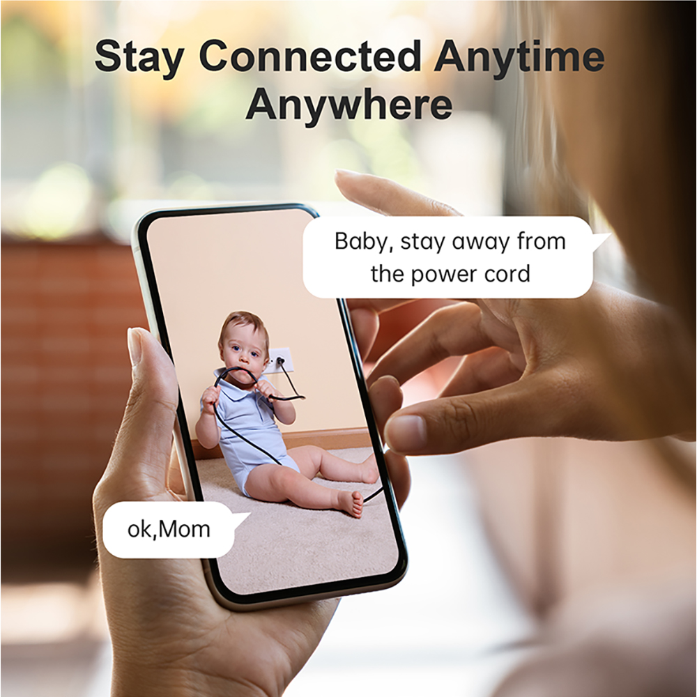 3MP 5G WIFI Camera with night  - Smart Baby Night Light reseña y precio