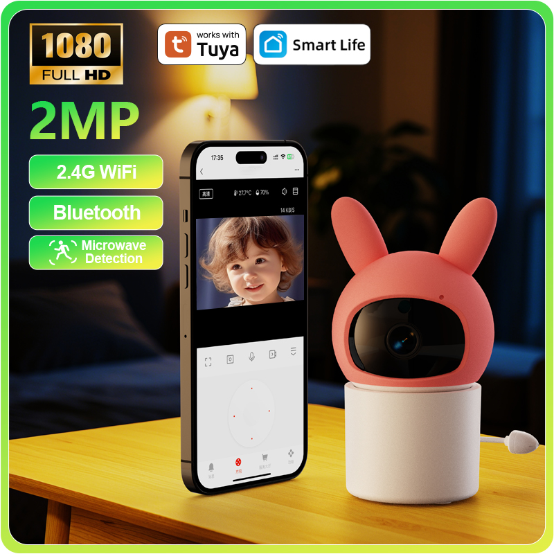 Tuya 2MP HD Smart Baby Monitor - Smart Baby Night Light reseña y precio