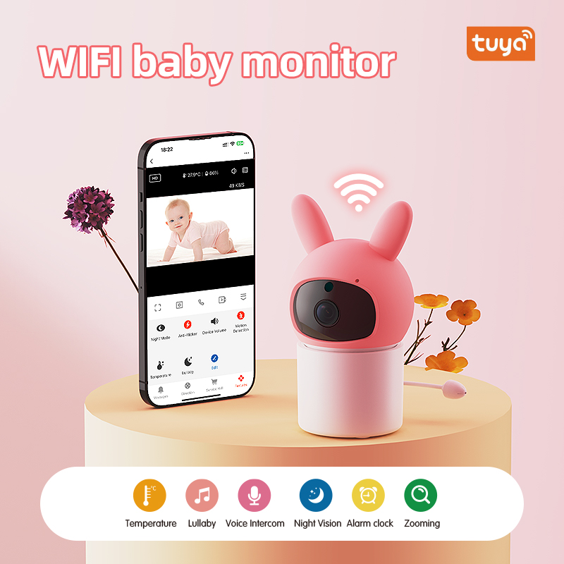 Tuya 2MP HD Smart Baby Monitor - Smart Baby Night Light reseña y precio