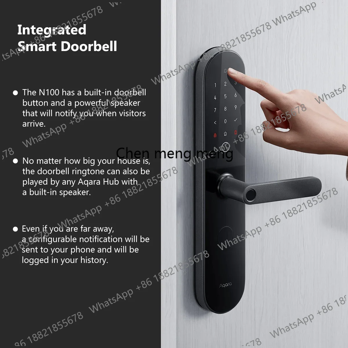 Aqara Smart Lock N100 Fingerpr - Smart Home Xiaomi reseña y precio