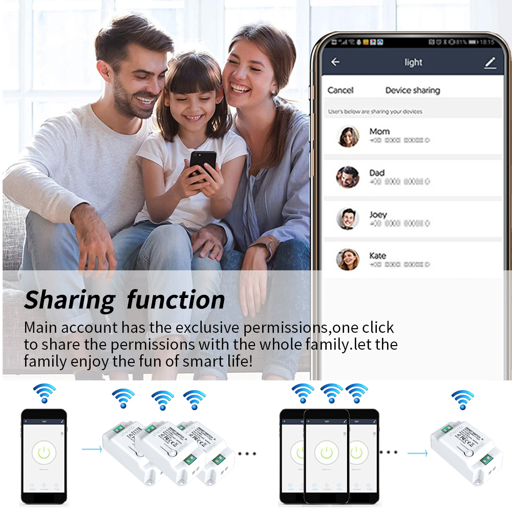 Tuya WiFi Smart Switch Wireles - Smart Home Voice Control reseña y precio