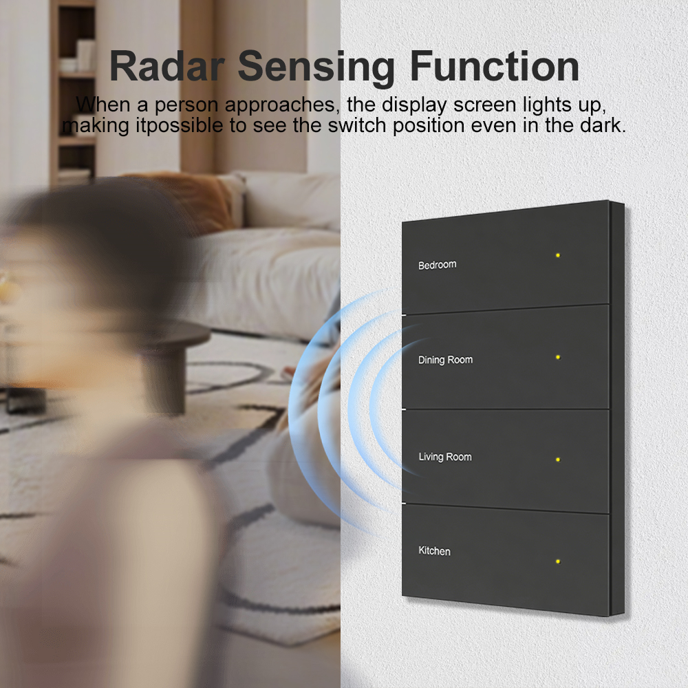 MANHOT WiFi Smart DIY Name Swi - Tuya Smart Switch reseña y precio