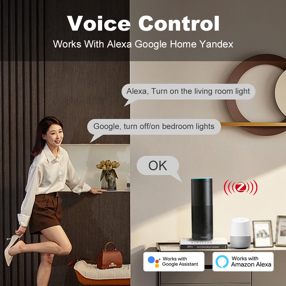 Smart Life ZigBee Push Button  - Smart Home Voice Control reseña y precio
