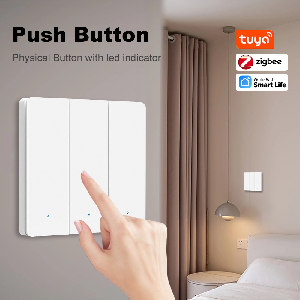 Smart Life ZigBee Push Button  - Smart Home Voice Control reseña y precio