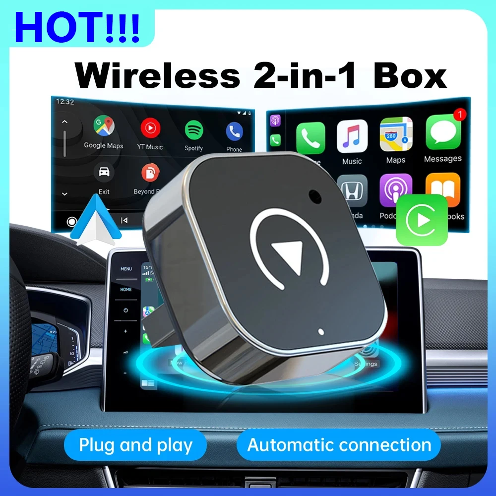 New Wireless CarPlay Android A - Smart Home Usb reseña y precio