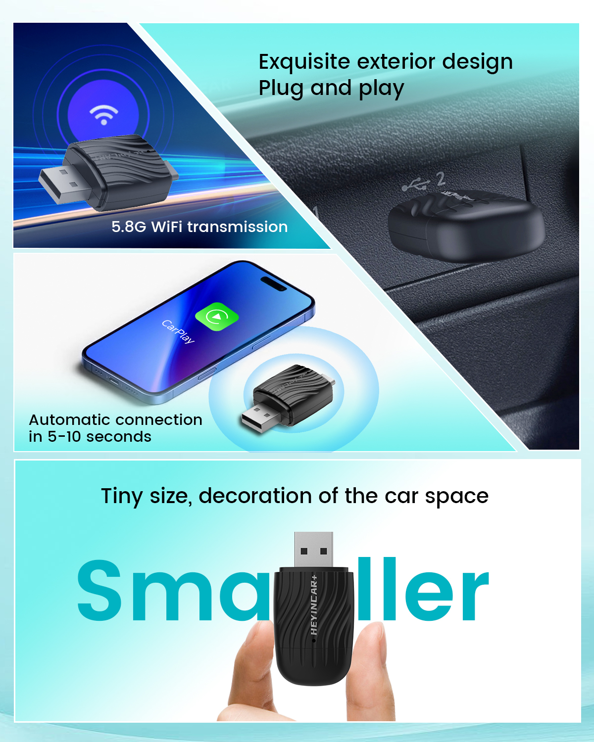 HEYINCAR 2 in 1 Interface Wire - Smart Home Usb reseña y precio