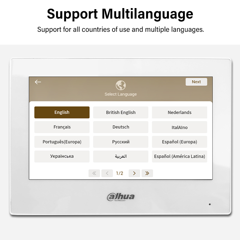 Dahua 2-Wire WiFi Indoor Monit - Smart Home Furniture reseña y precio