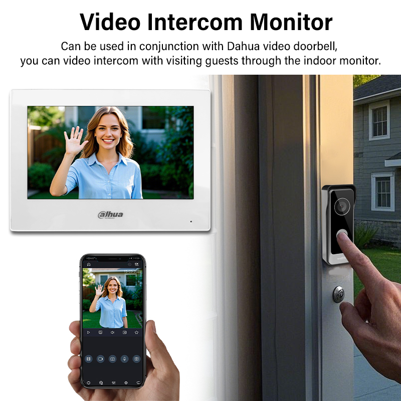 Dahua 2-Wire WiFi Indoor Monit - Smart Home Furniture reseña y precio