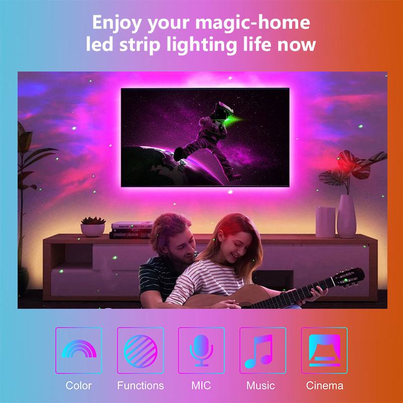 STTL Smart RGB LED TV Strip 2. - Smart Home Usb reseña y precio