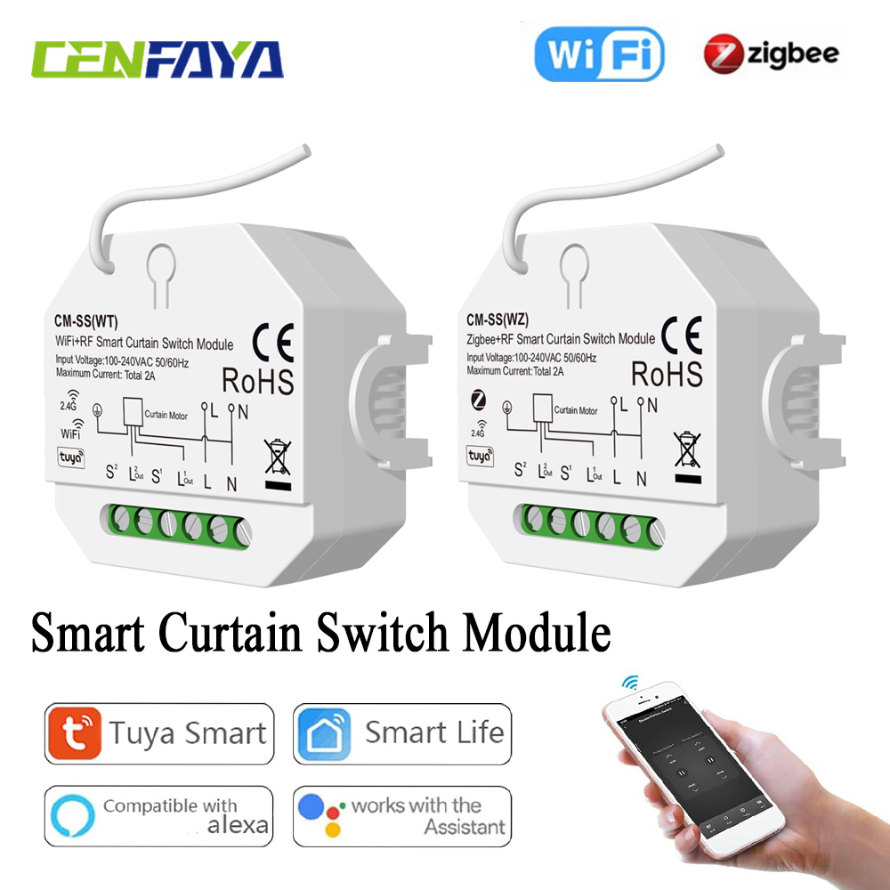 Smart Curtain Switch for Rolle - Smart Home Voice Control reseña y precio