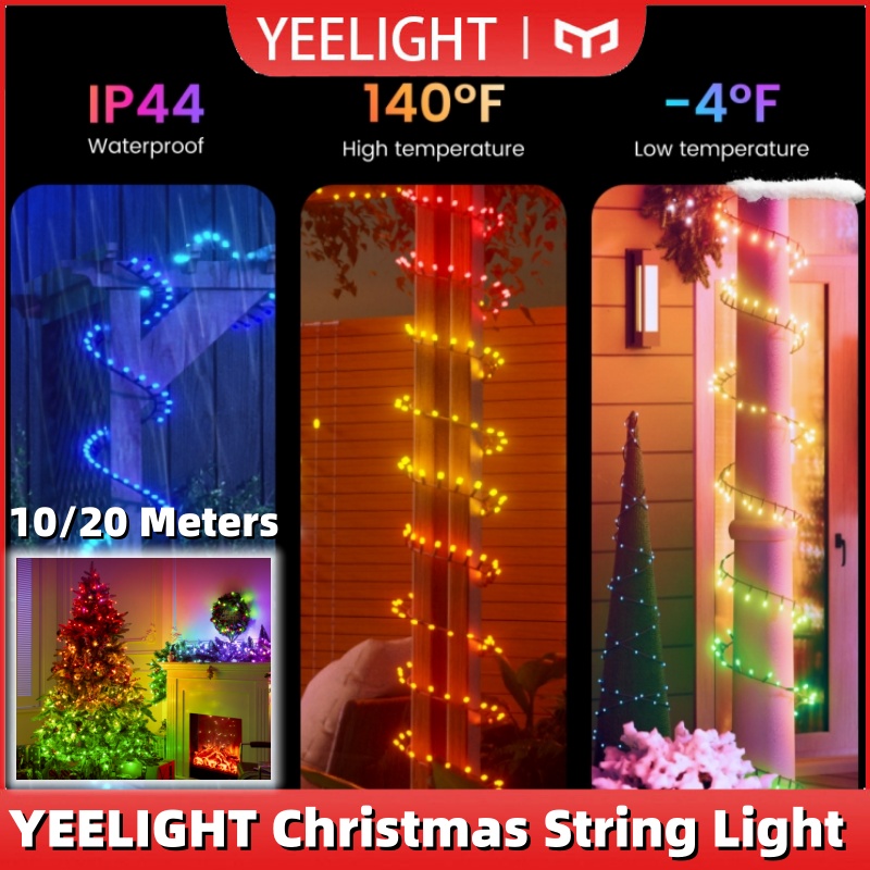 YEELIGHT Christmas String Ligh - Smart Home Xiaomi reseña y precio
