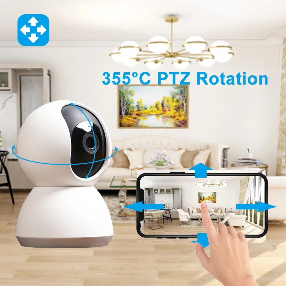 400W Smart Tuya Indoor Camera  - Smart Baby Night Light reseña y precio