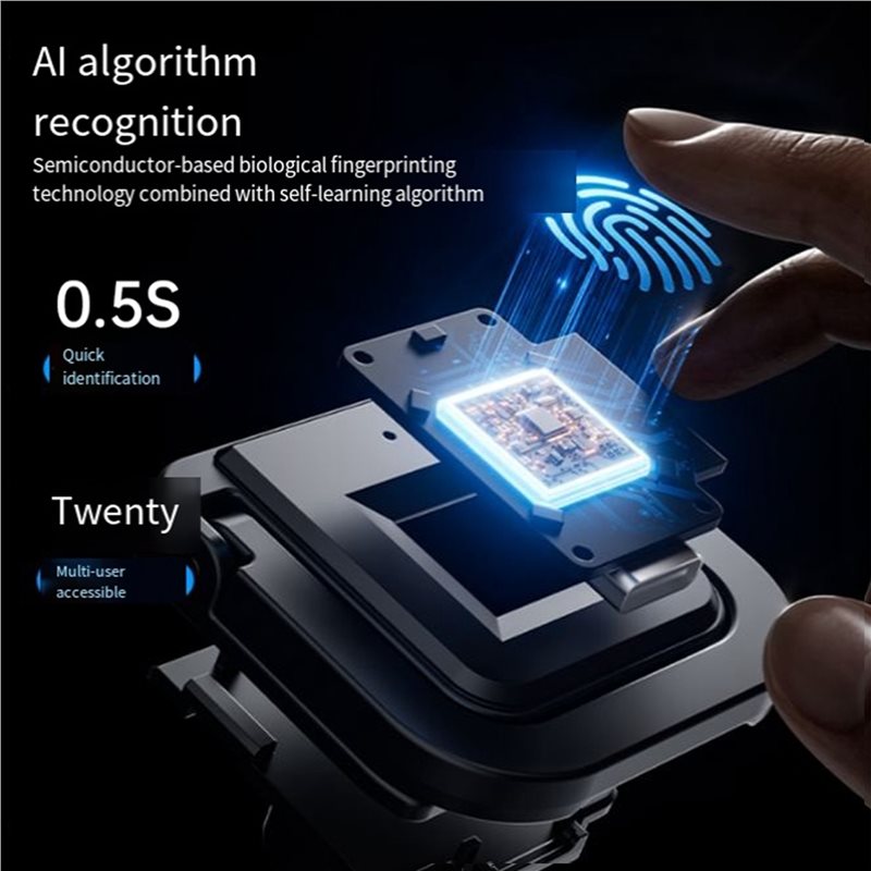 AA84 3X Smart Drawer Fingerpri - Smart Home Furniture reseña y precio