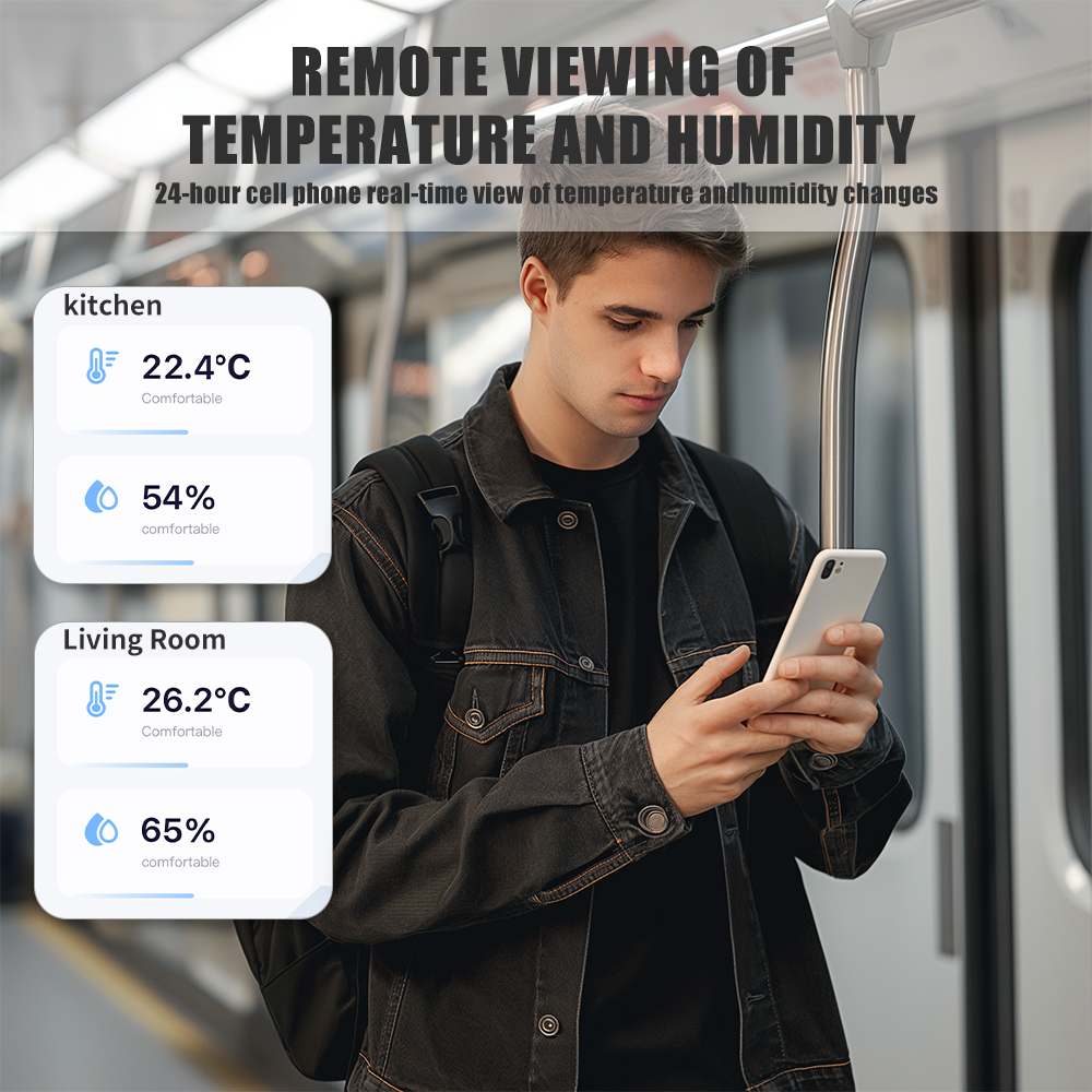 Tuya WiFi Temperature Sensor I - Smart Home Furniture reseña y precio