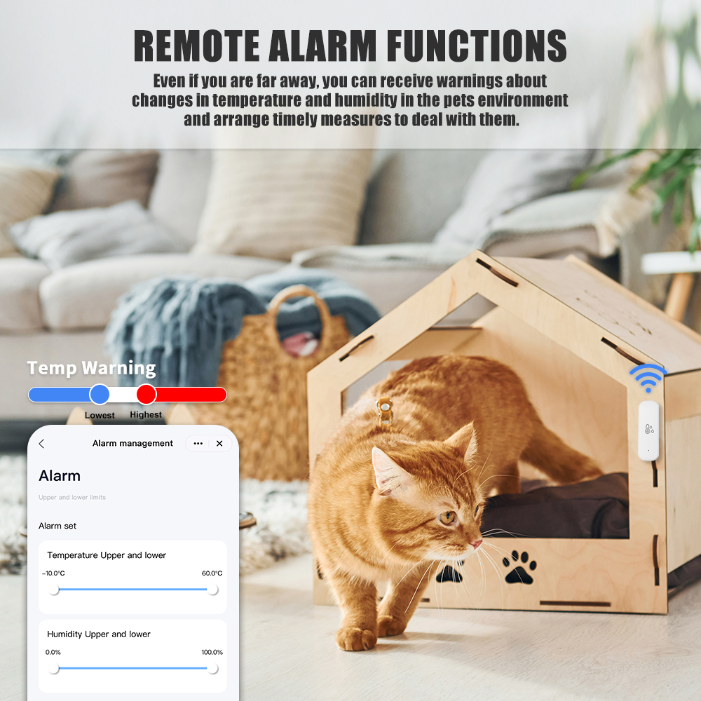 Tuya WiFi Temperature Sensor I - Smart Home Furniture reseña y precio