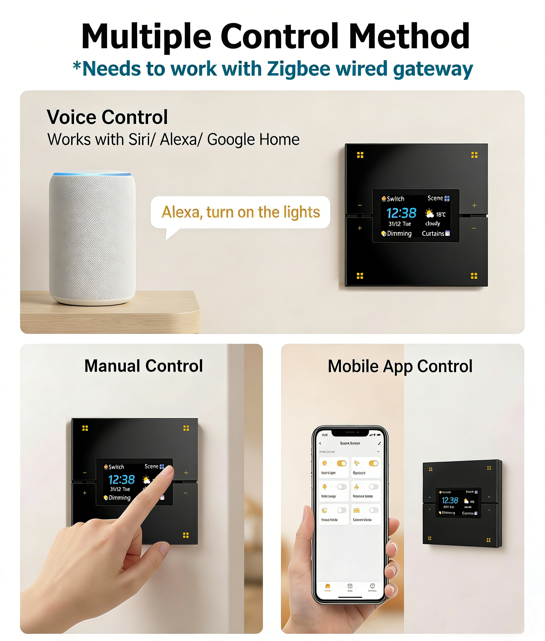 M9 Pro 8-Button UK Tuya Smart  - Smart Home Voice Control reseña y precio