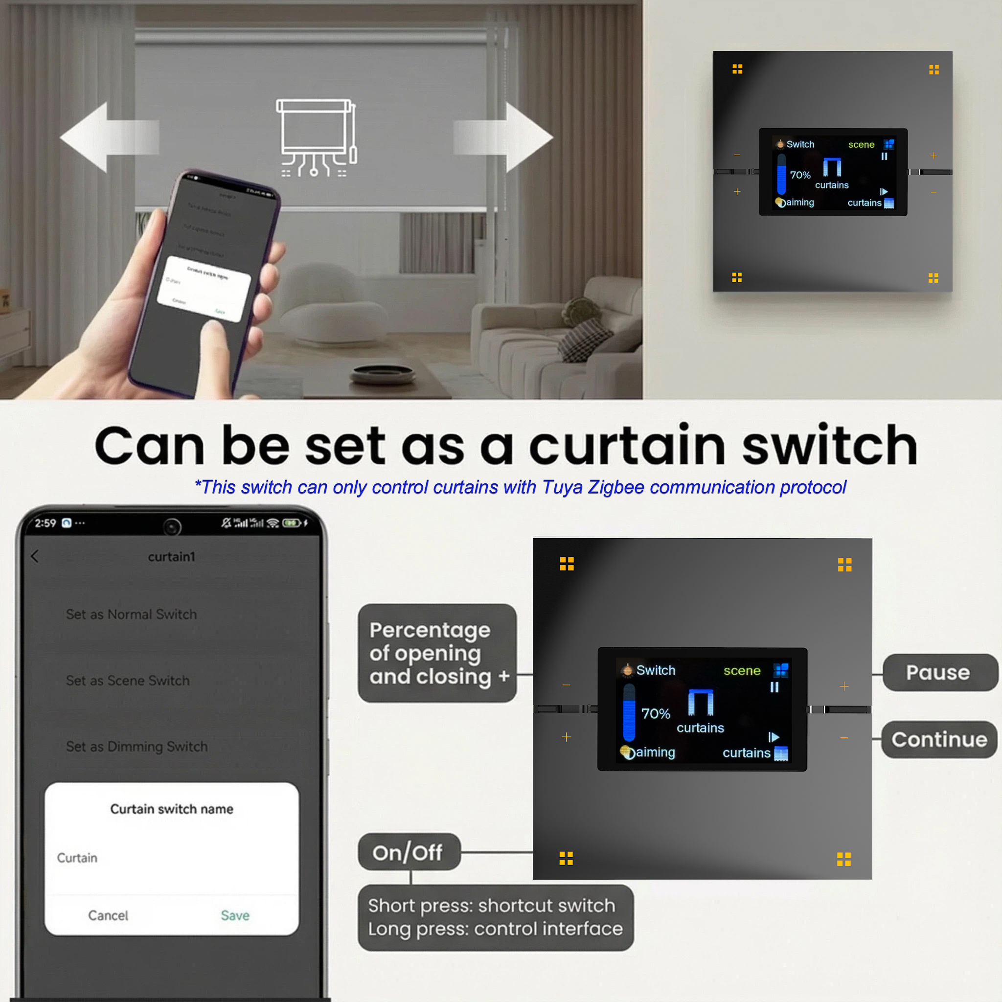 M9 Pro 8-Button UK Tuya Smart  - Smart Home Voice Control reseña y precio