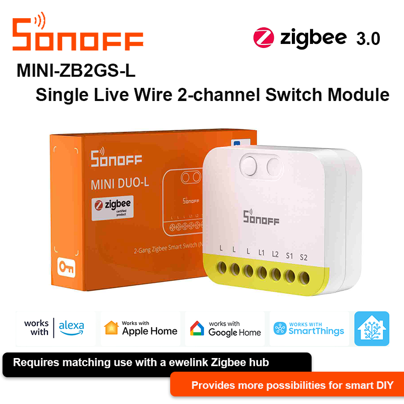 Sonoff MINI-ZB2GS-L Zigbee 2-C - Smart Home Voice Control reseña y precio